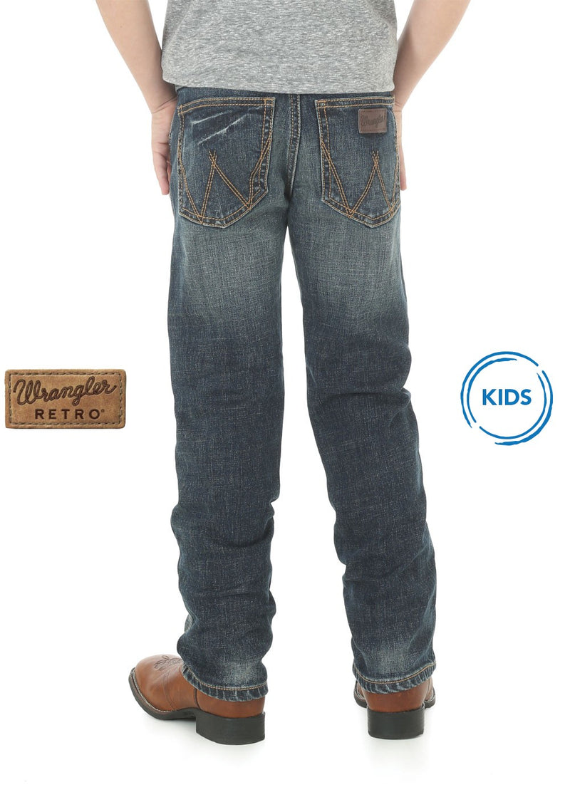 Boys and Toddlers Retro Slim Straight Jean