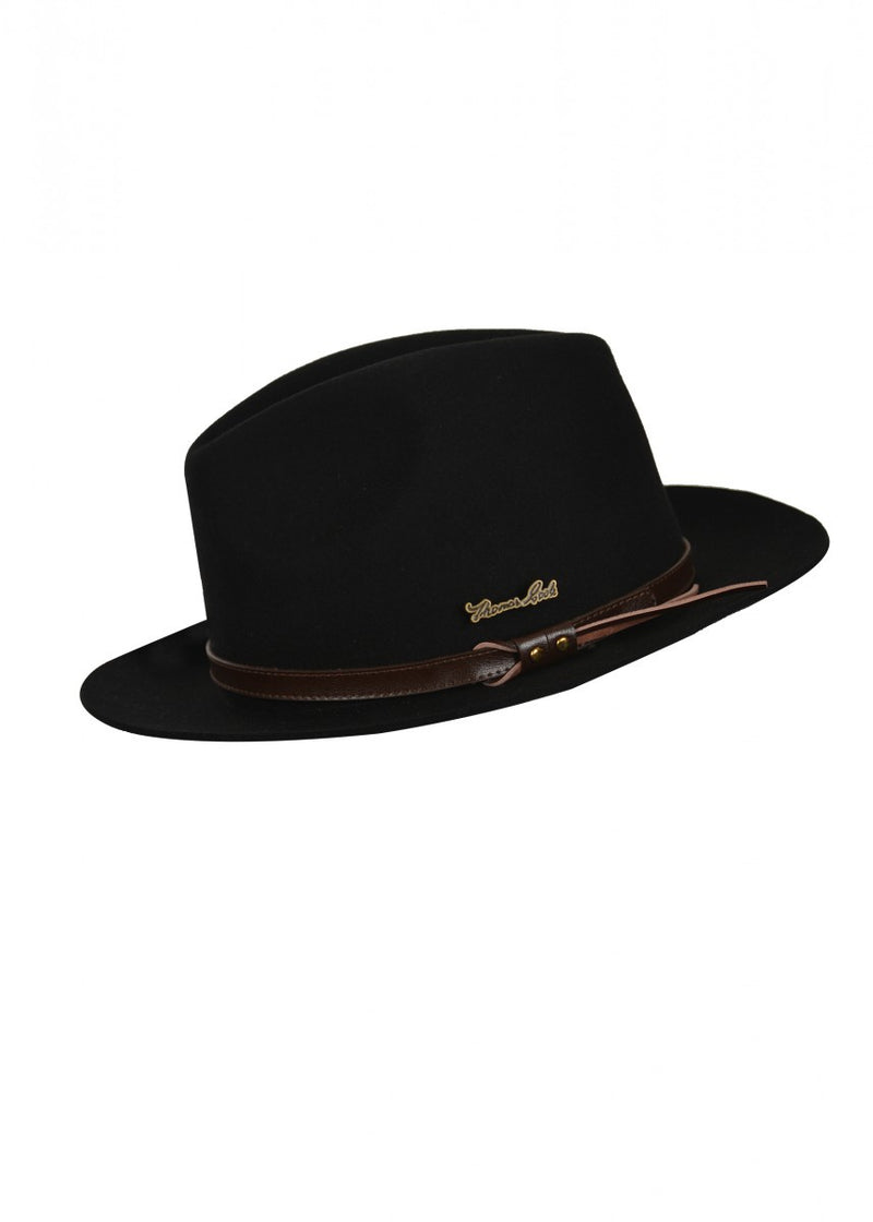 Jagger Wool Felt Hat (Black)