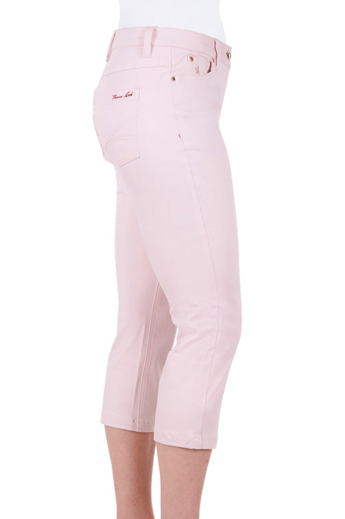 Womens Jane Crop Skinny Pant (Pale Pink)