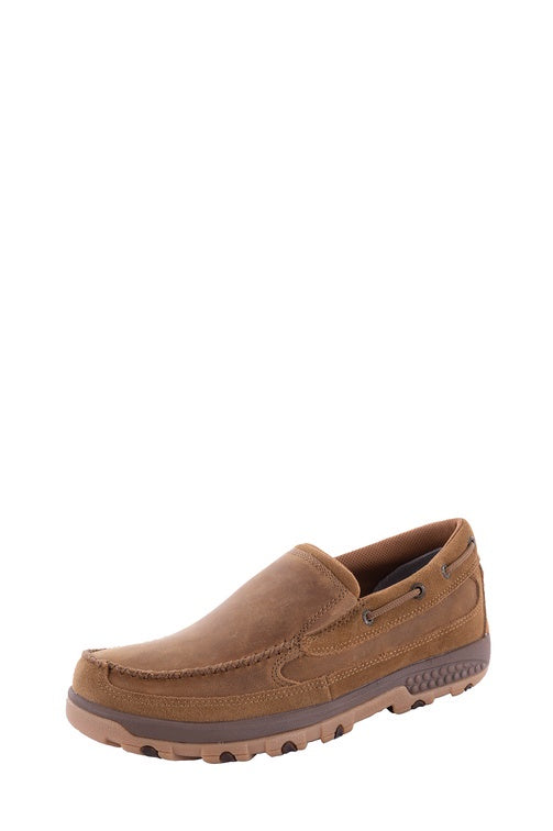 Mens Cellstretch Slip On (Tan)