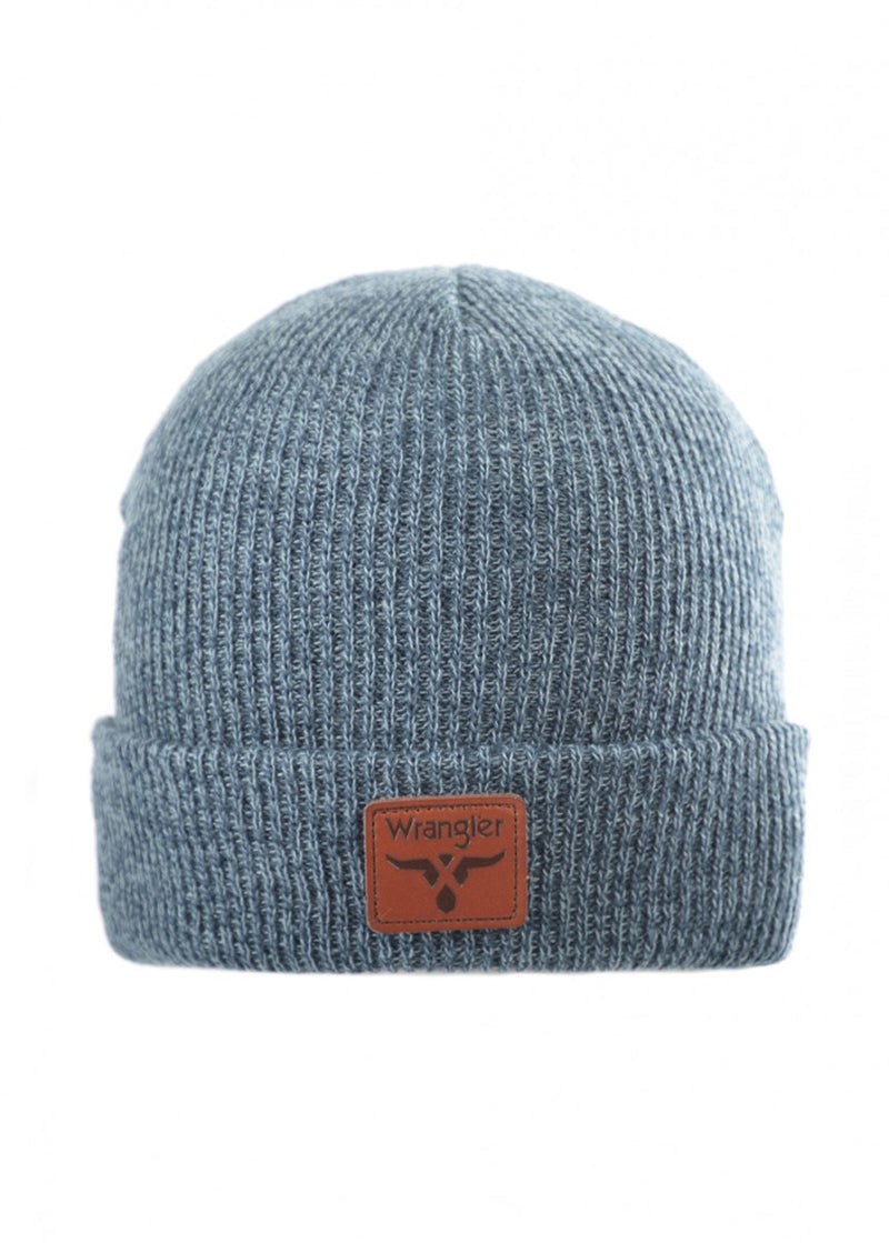 Byron Beanie- Navy Marle