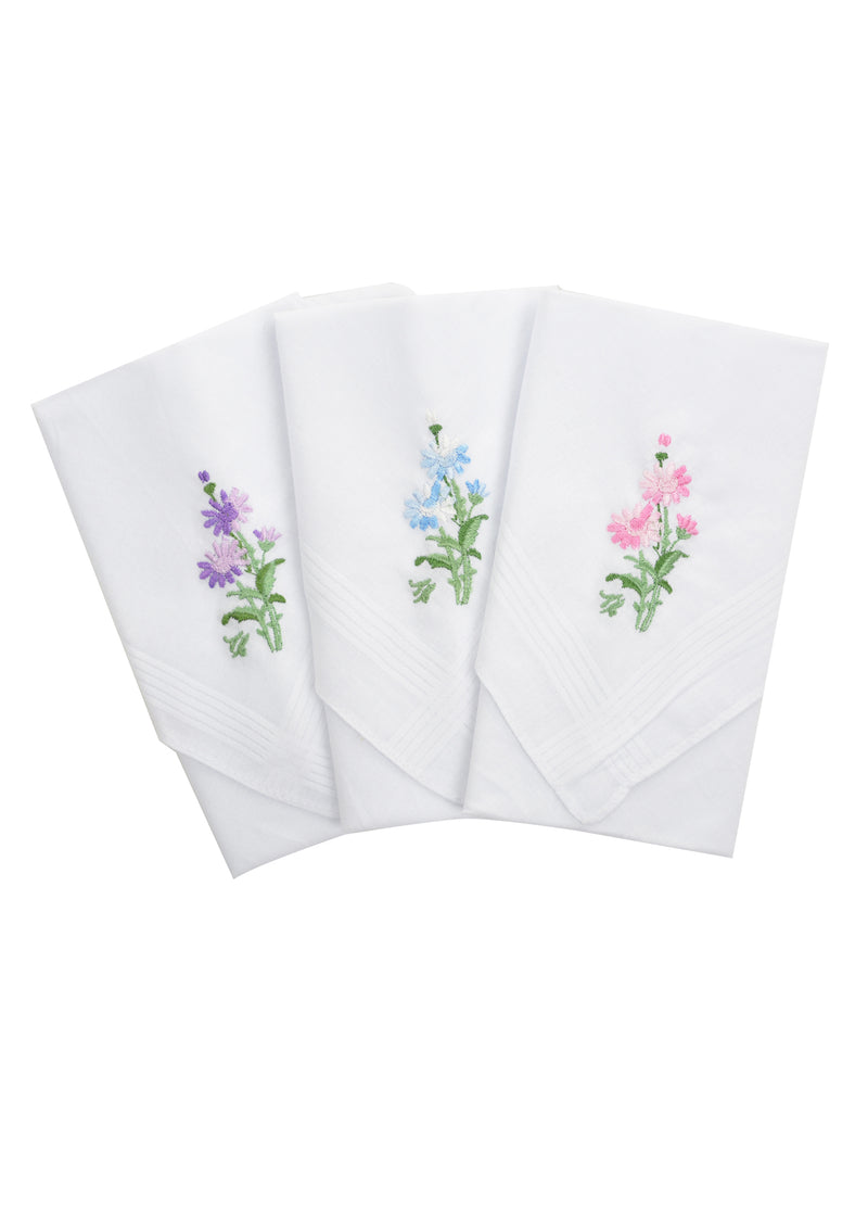 Womens Handkerchief 3-Pack