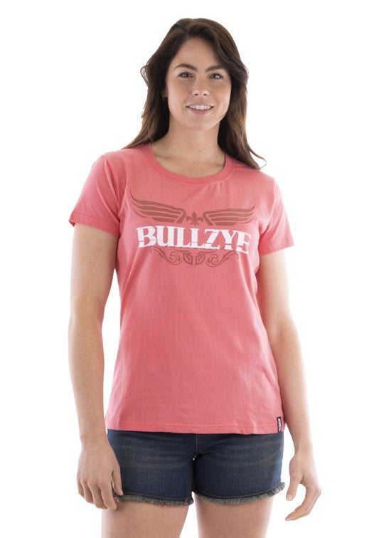 Womens Heritage S/S Tee (Coral)