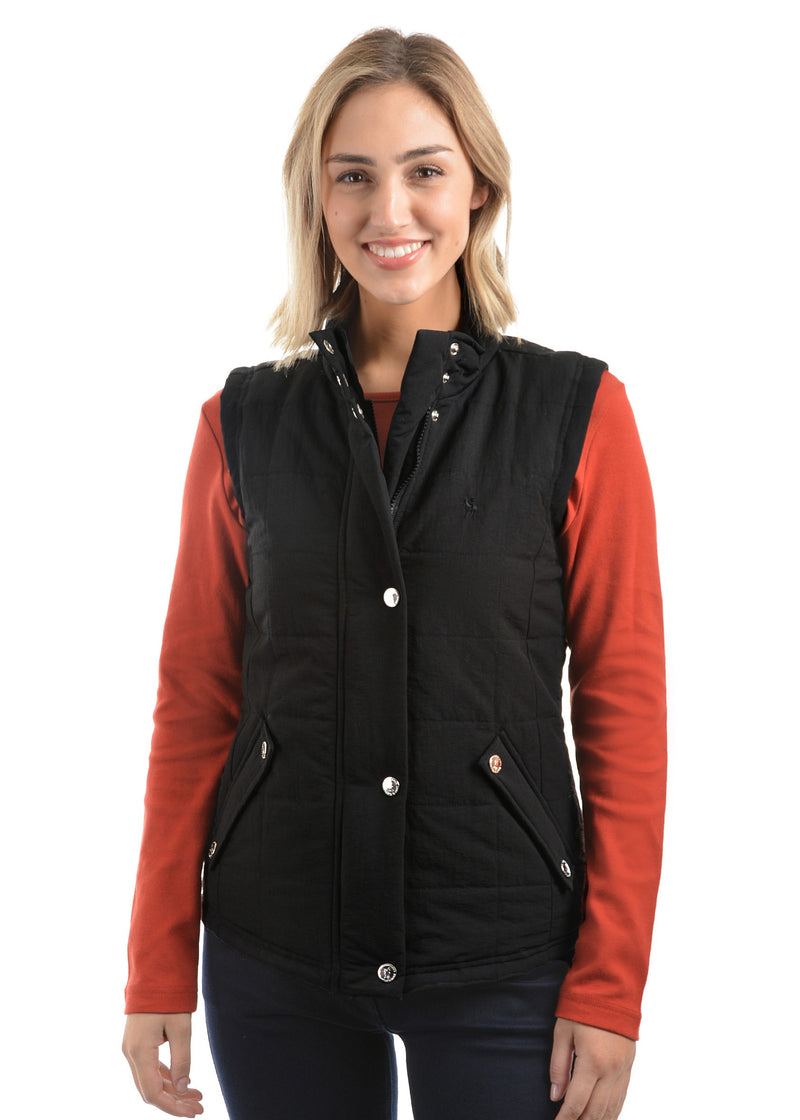 Womens Hawkesbury River Vest (Black)