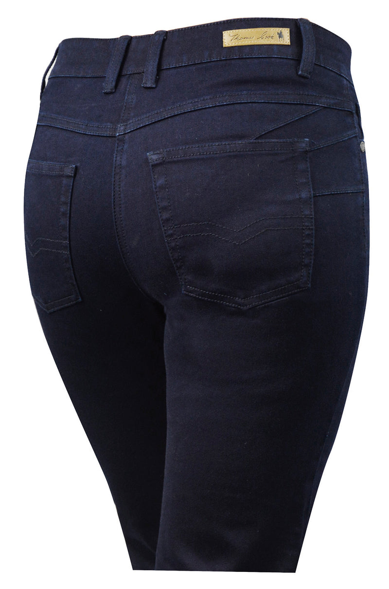 Womens Suzie Slimmer Leg Wonder Jean - 32 Leg (Avoca Wash)