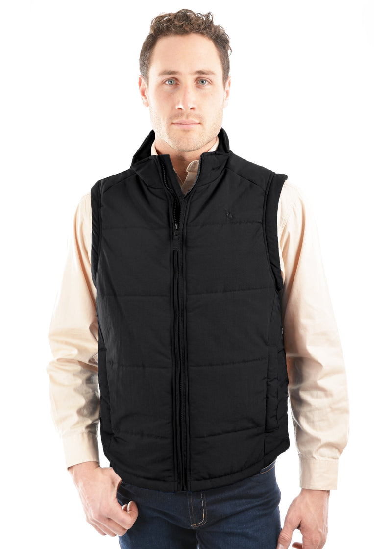 Mens Hawkesbury River Vest (Black)