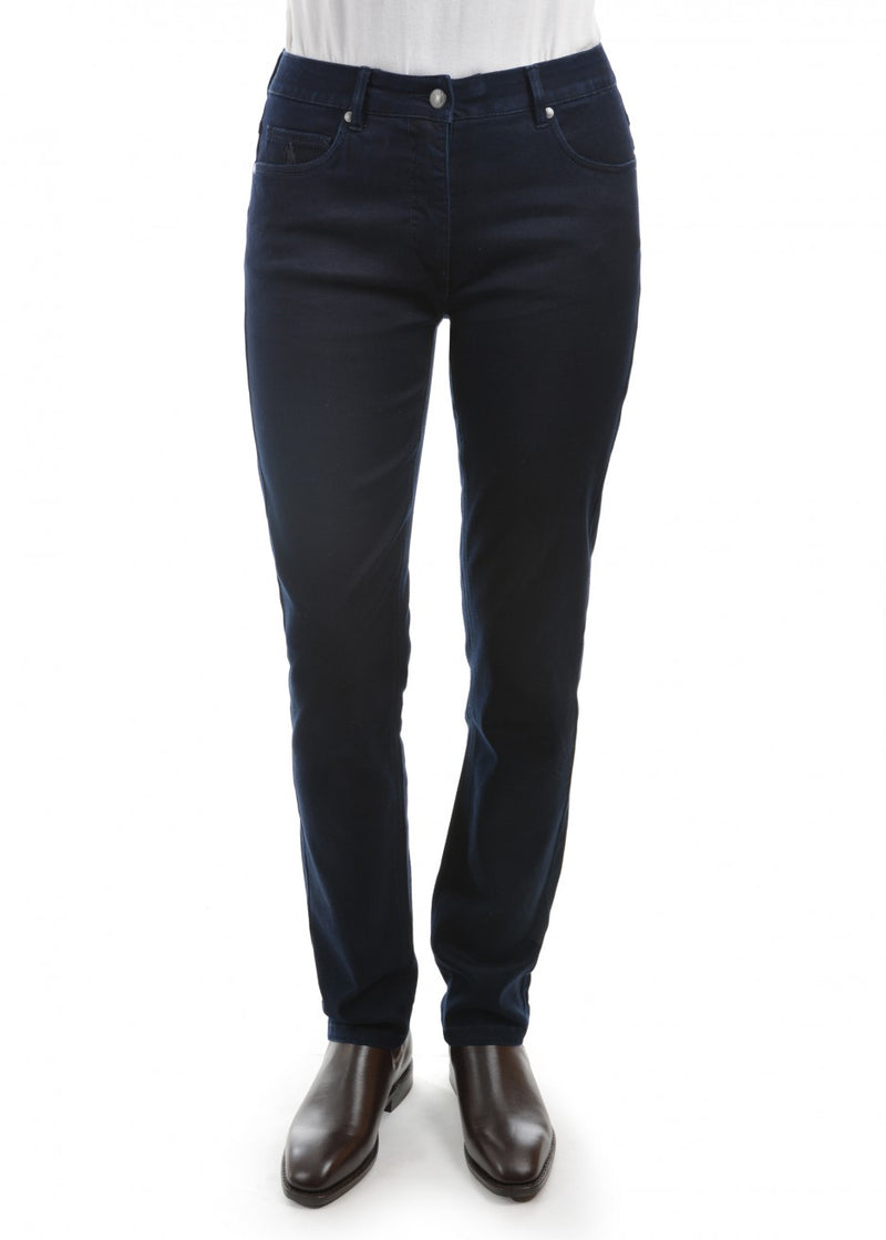Womens Suzie Slimmer Leg Wonder Jean - 32 Leg (Avoca Wash)