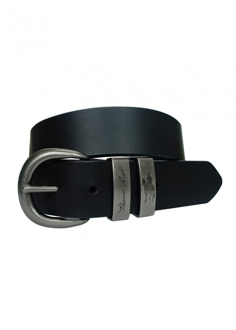 Silver Twin Keeper Belt (Black)