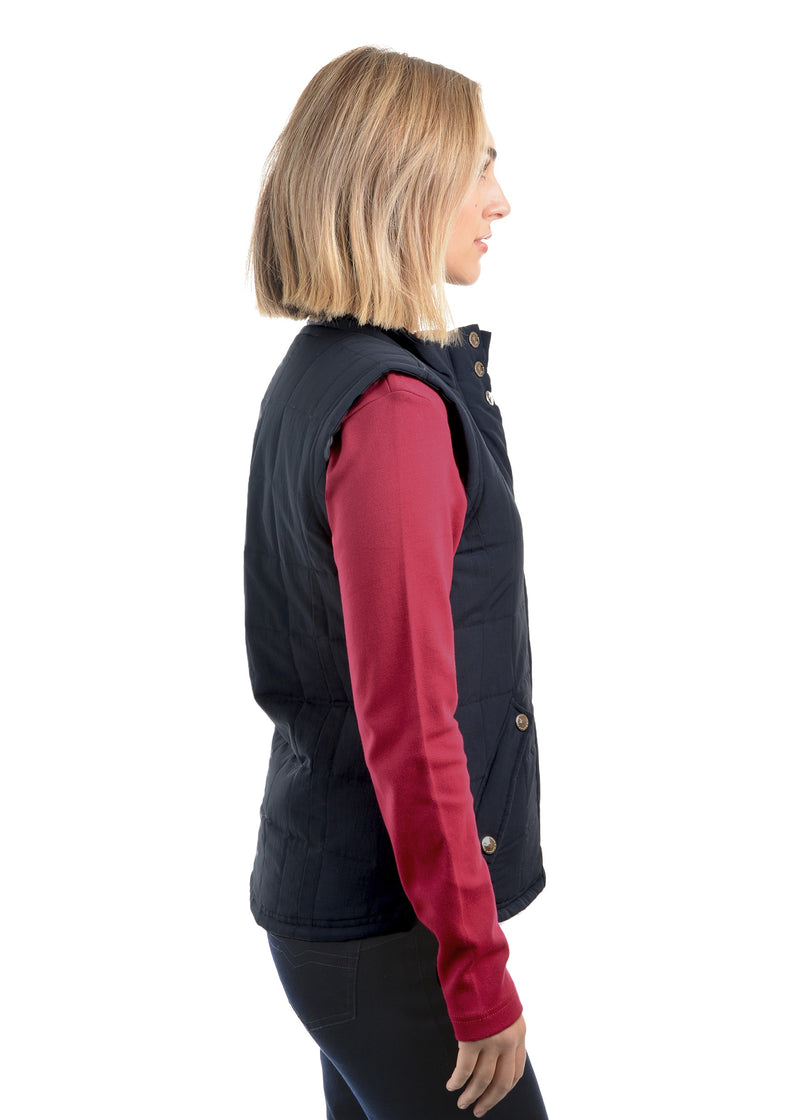 Womens Hawkesbury River Vest (Dark Navy)