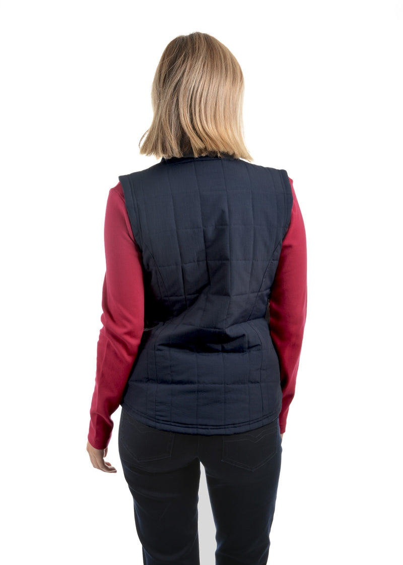 Womens Hawkesbury River Vest (Dark Navy)